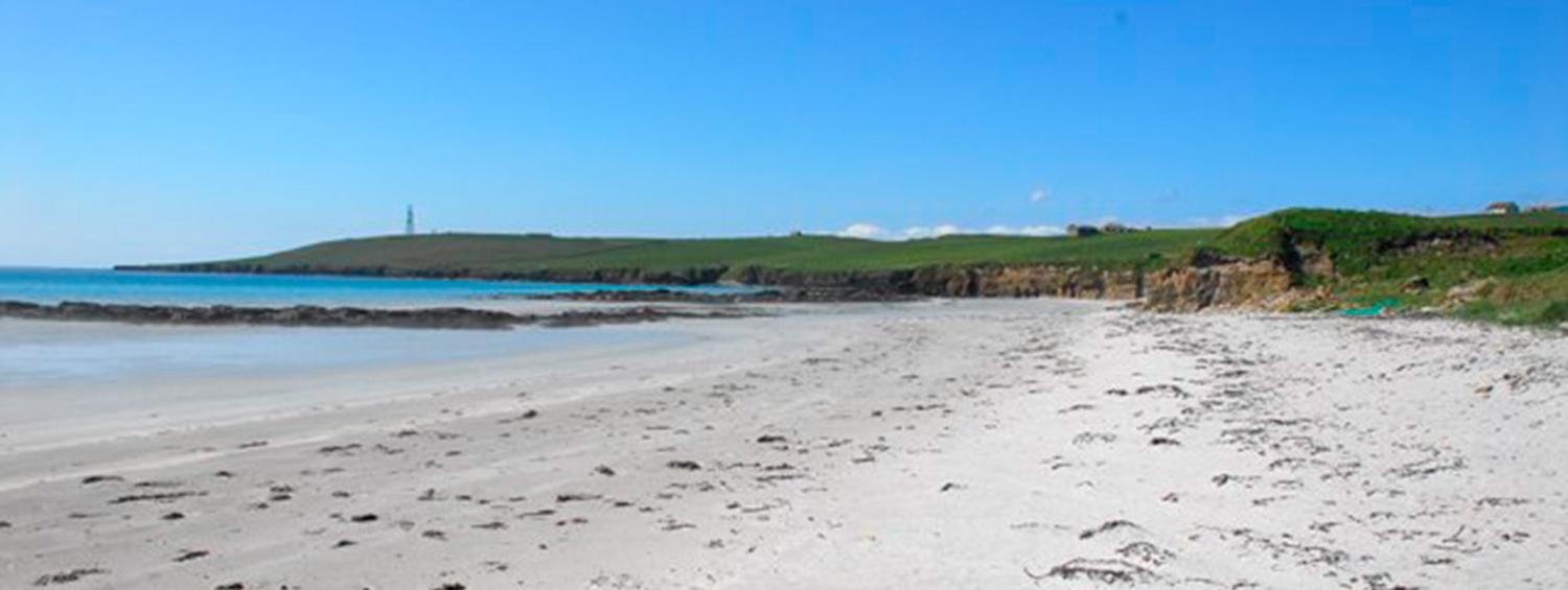 Backaskaill Bay, Sanday, Orkney by Peter Amsden