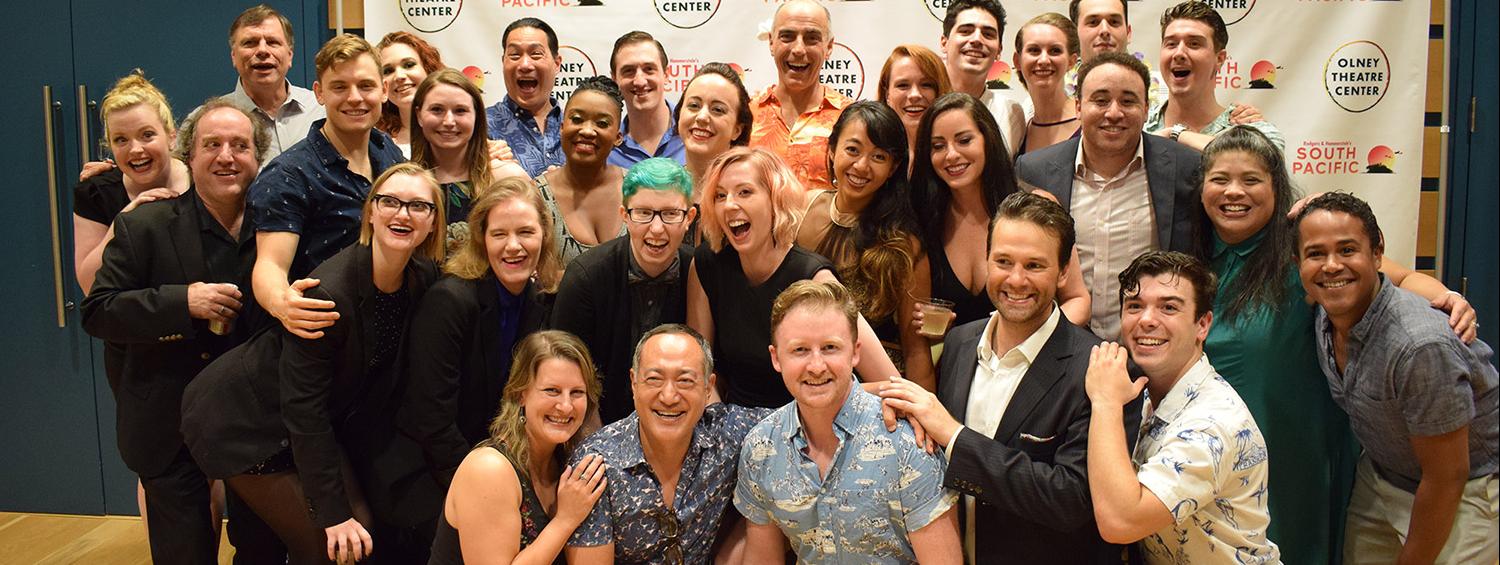 The cast of South Pacific 