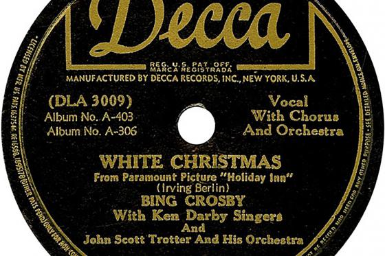 A photo of the White Christmas CD 
