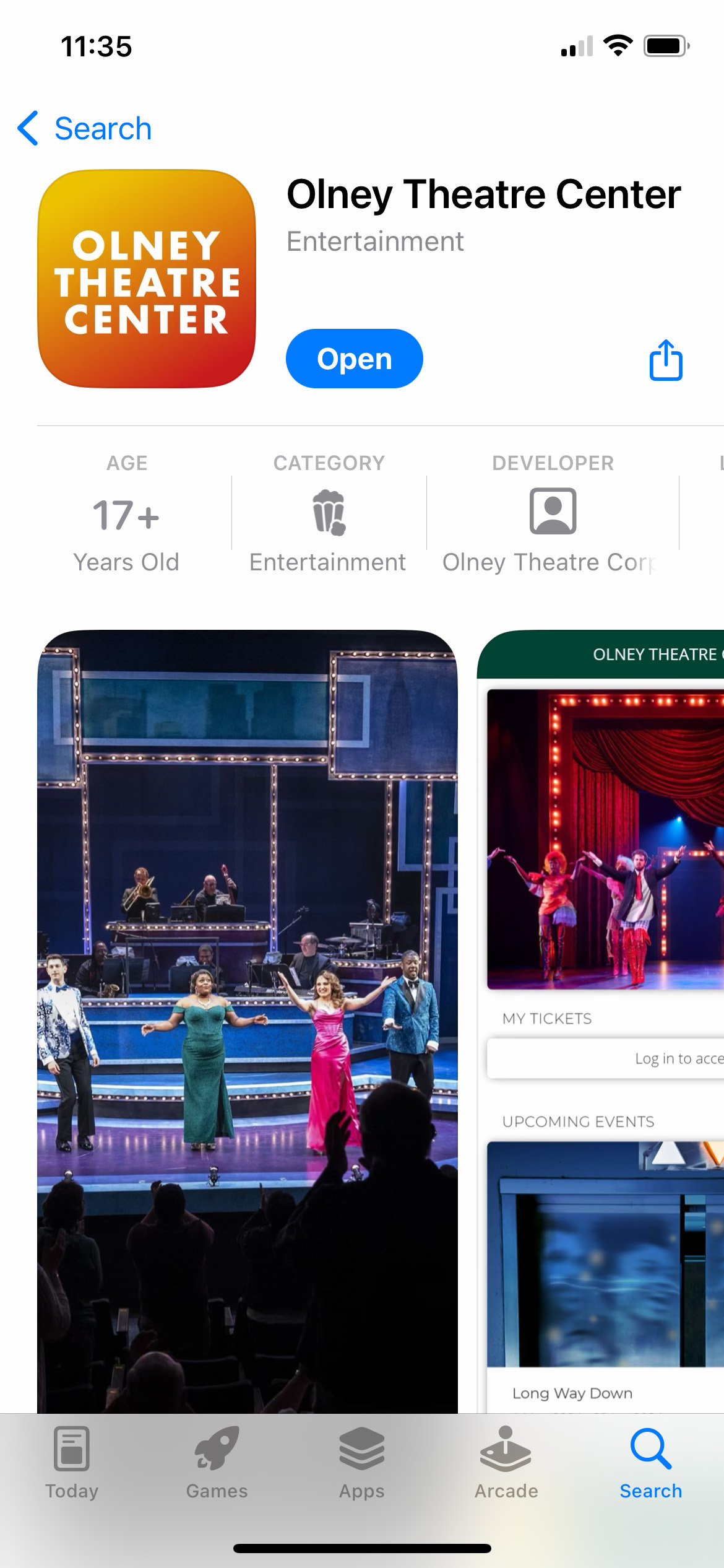 Olney Theatre Center App