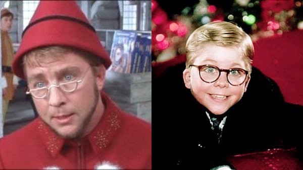 Peter Billingsley in Elf and A Christmas Story