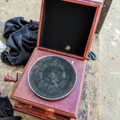 The Record Player in The Royale