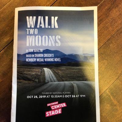 Walk Two Moons at Baltimore Center Stage