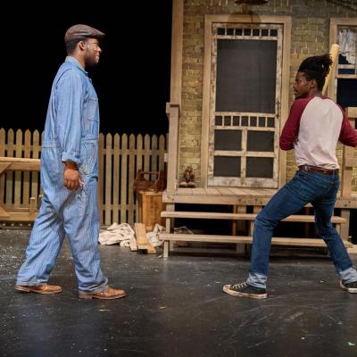 Avery Ford and Carl Stewart in August Wilson's FENCES. Photo Credit: DJ Corey Photography