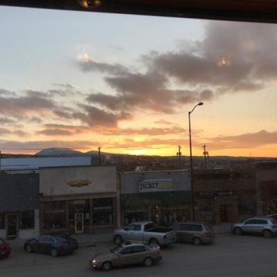 A photo of the sunset Spearfish, SD