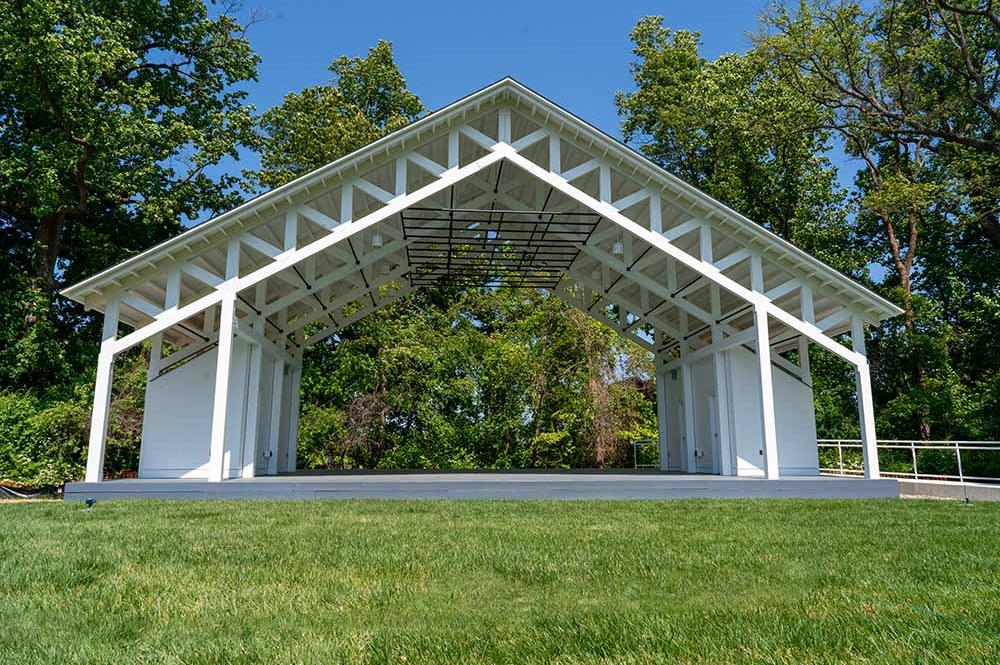 Root Family Stage at Omi's Pavilion