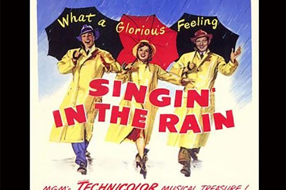 Singin' In The Rain movie poster 