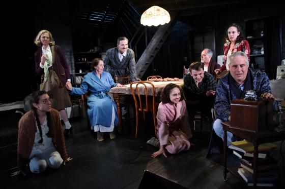 Production photo of The Diary of Anne Frank